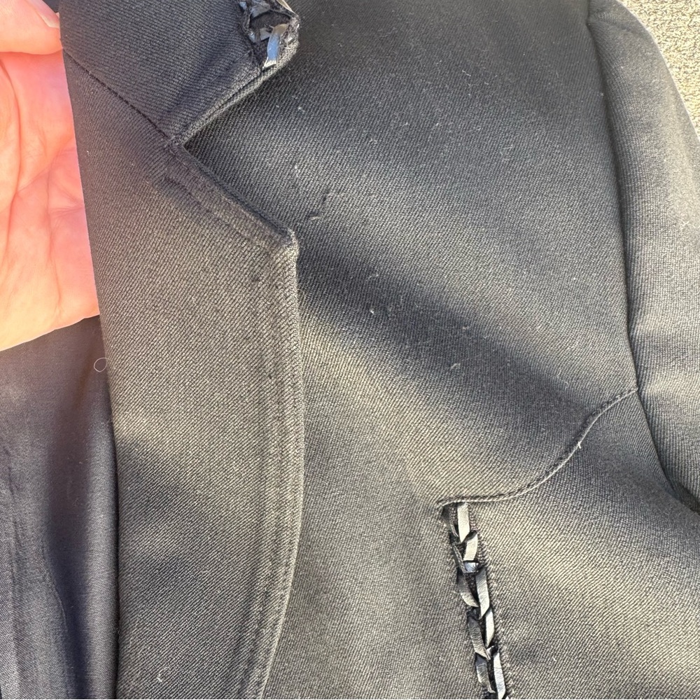 Vertigo Black Blazer Size Large - Picture 6 of 6